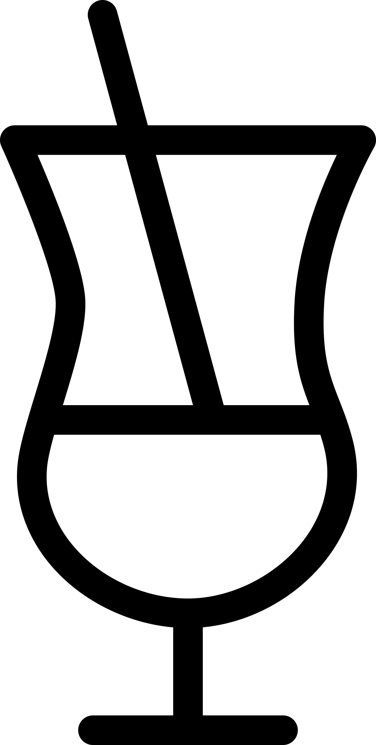 Half Filled Cocktail Glass Tracing Svg Vector Free Vectors